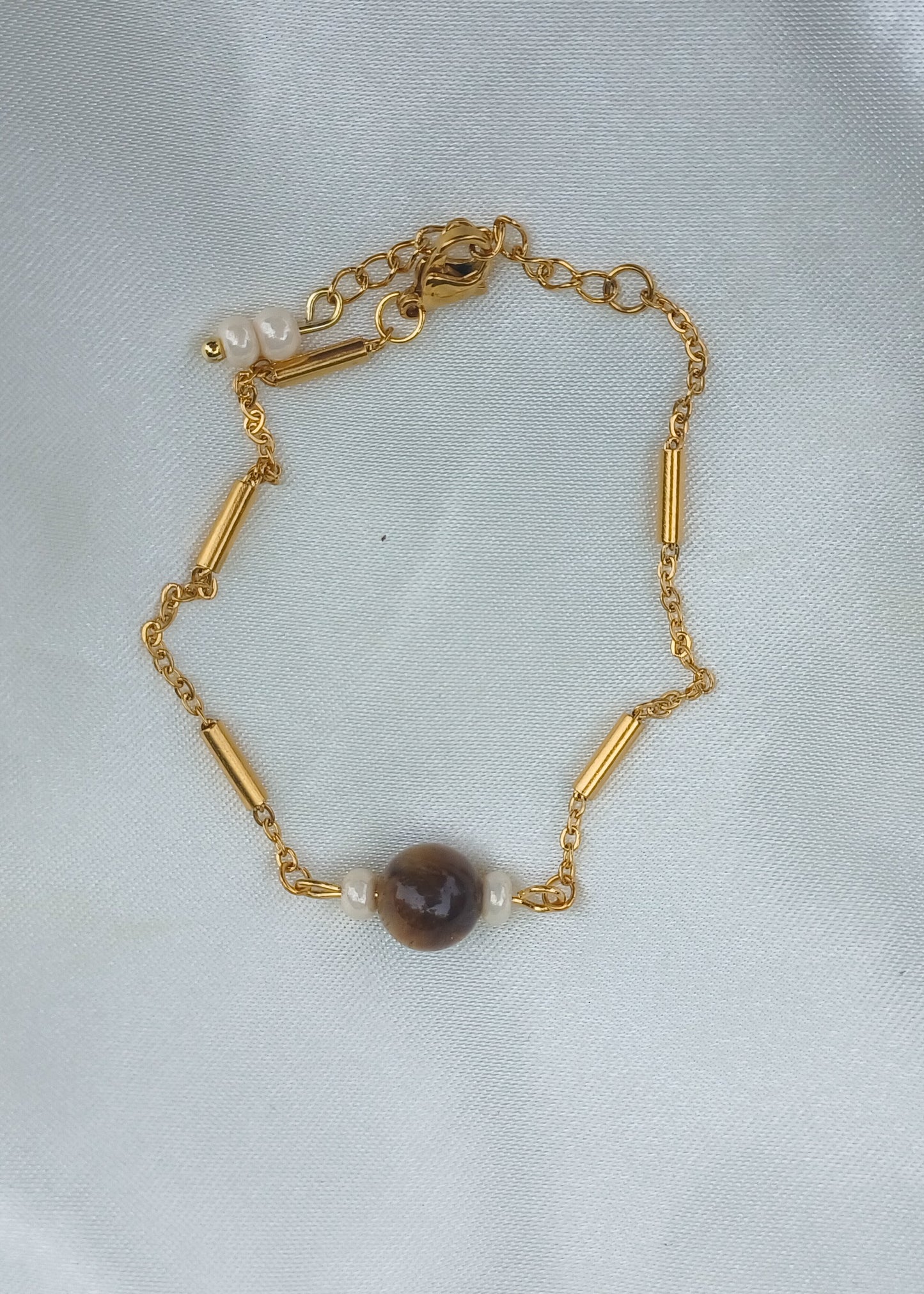 Terra | Tijgeroog | Armband