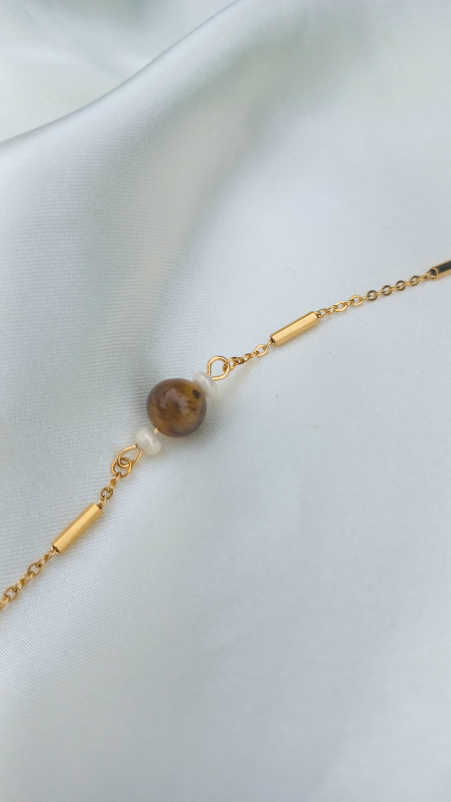 Terra | Tijgeroog | Armband