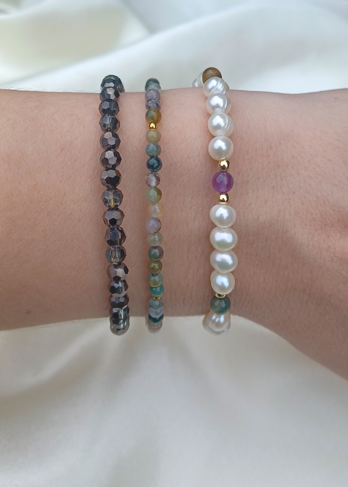 Noir | Facet | Armband