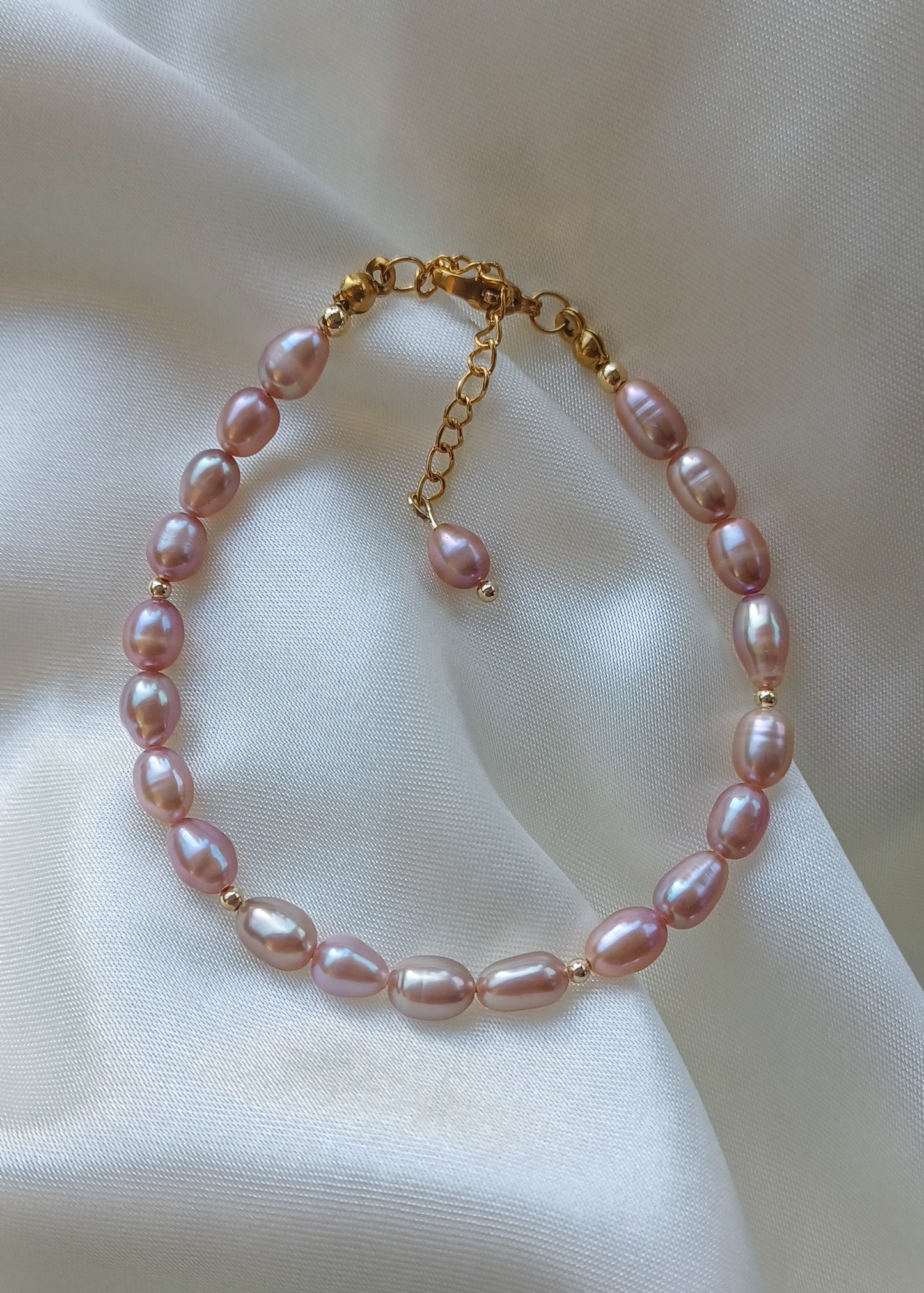 Violet | Zoetwaterparel | Armband