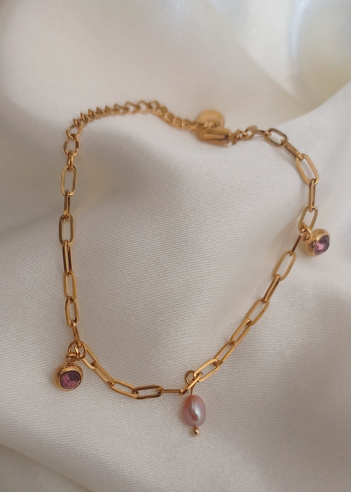 Violet | Schakel | Armband