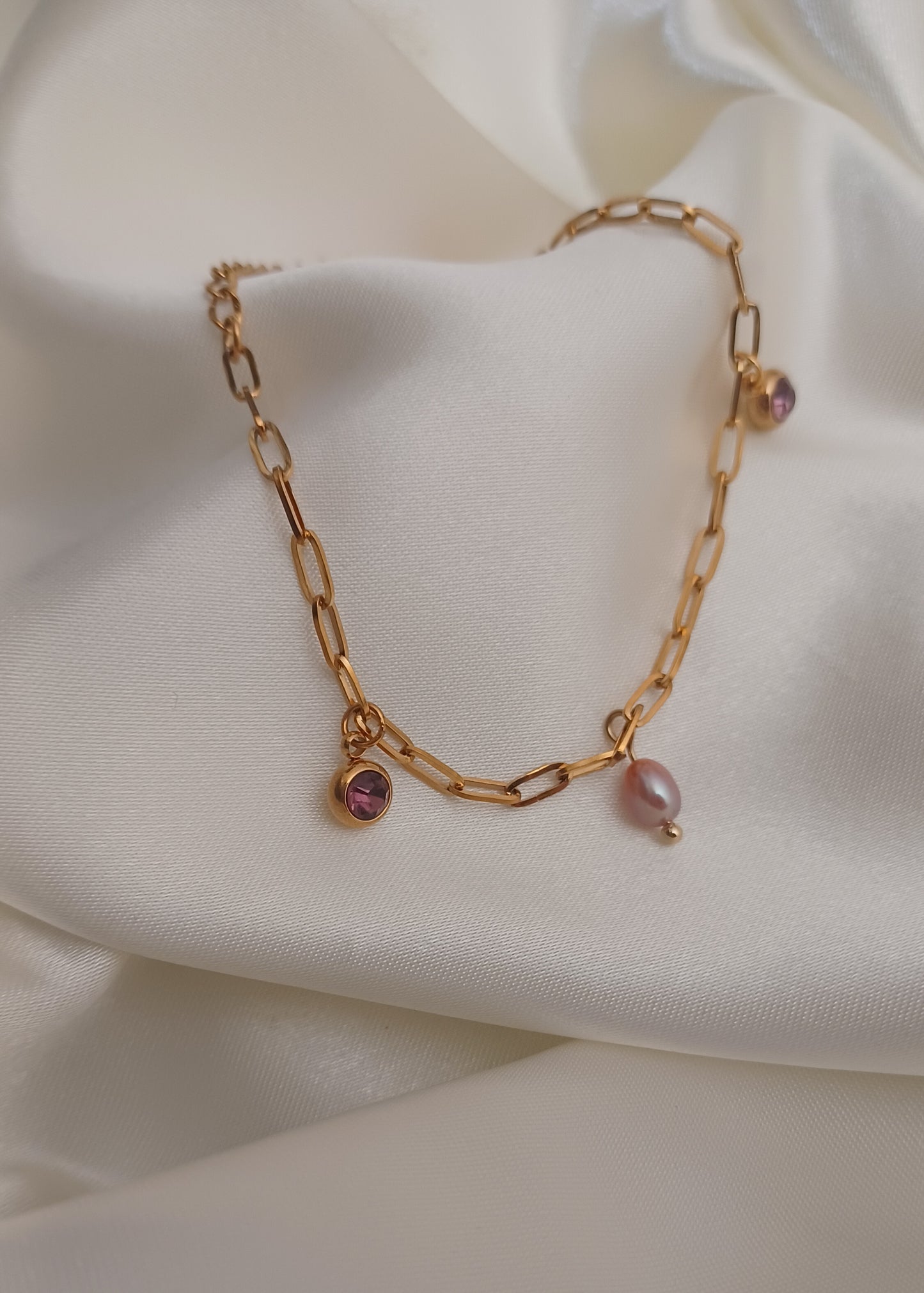 Violet | Schakel | Armband