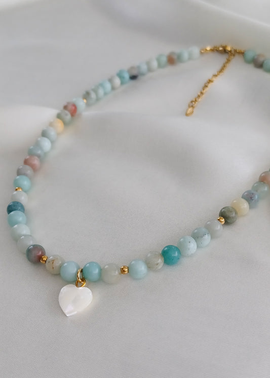 La mer | Amazoniet | Ketting