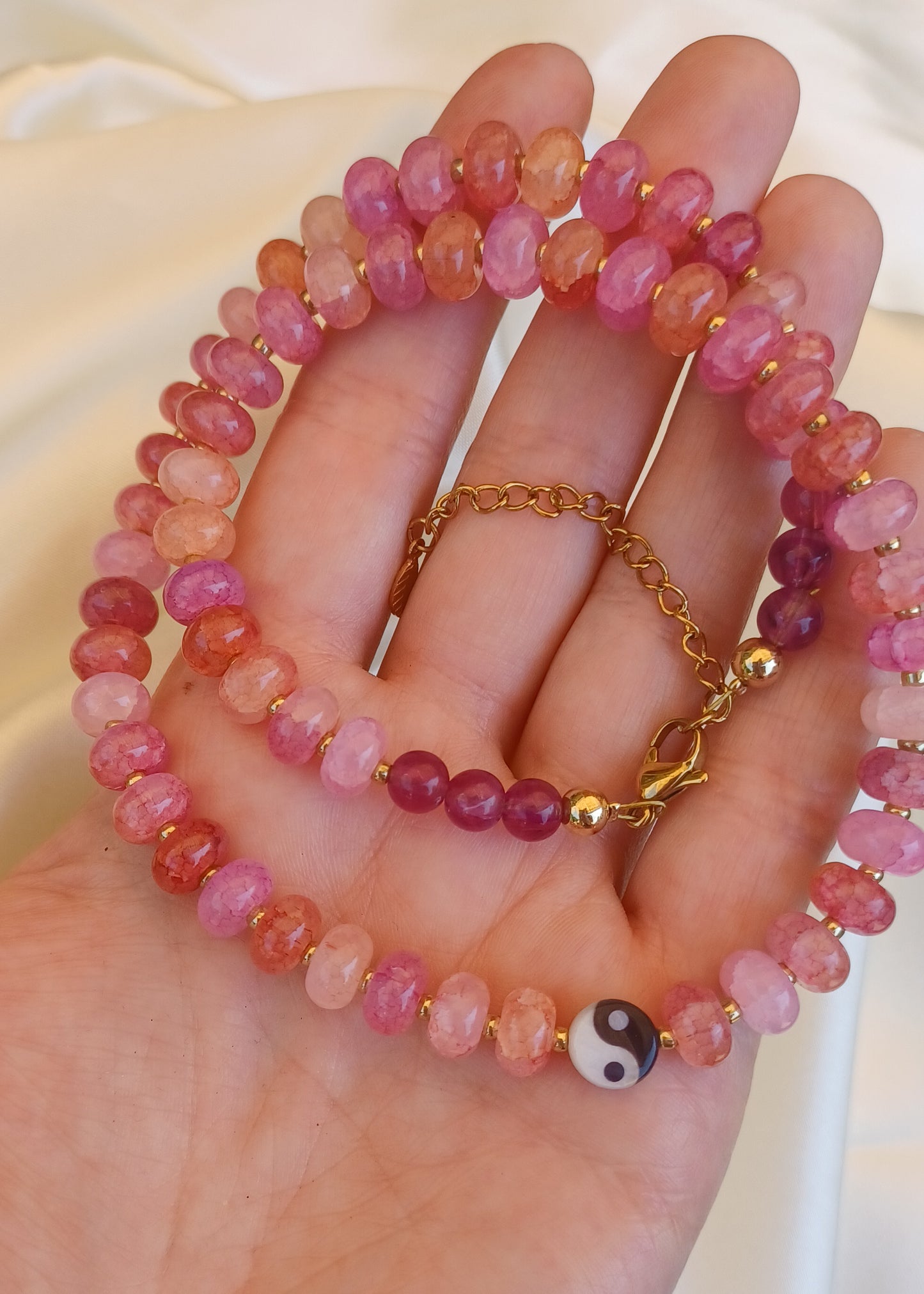 Violet | Yin Yang | Ketting