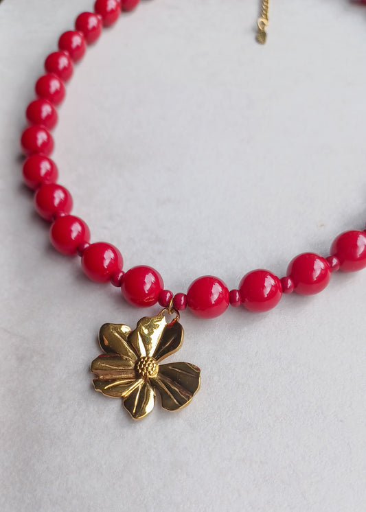 Roos | Flower | Ketting