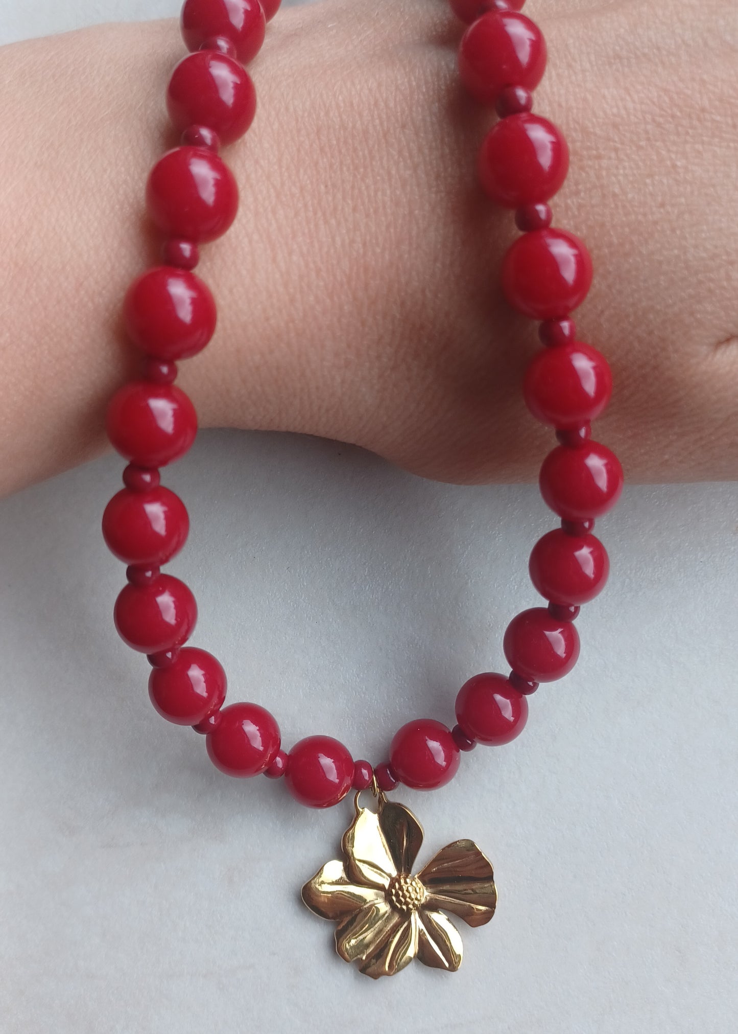 Roos | Flower | Ketting