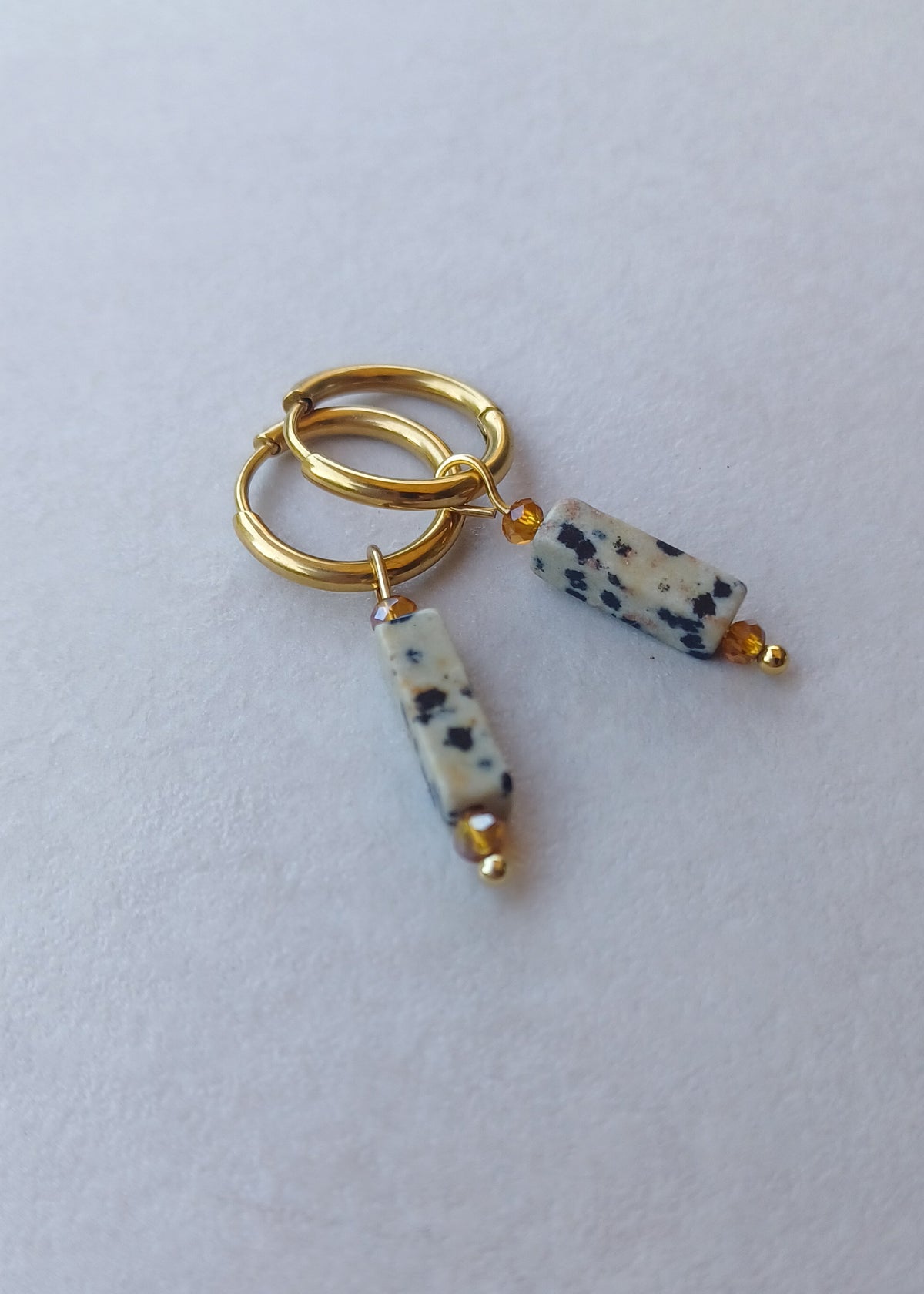 Terra | Dalmatier Jaspis | Oorbellen