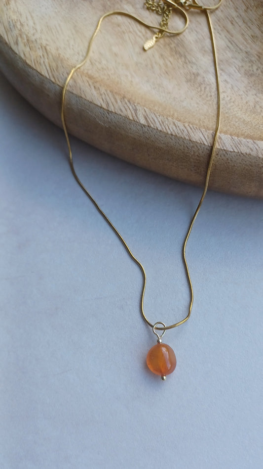 Ambre | Carneool | Ketting
