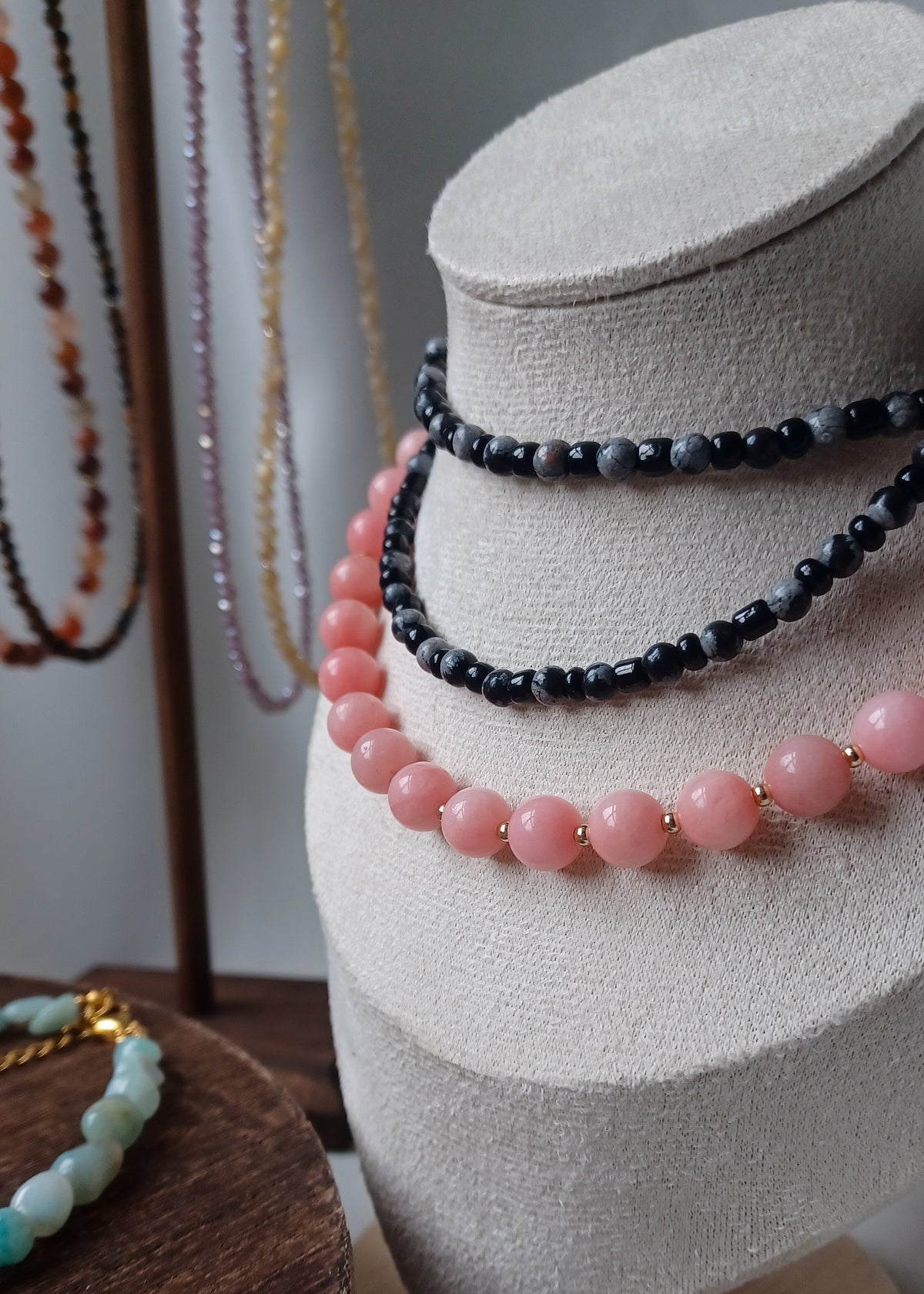 Violet | Chalsedoon | Ketting