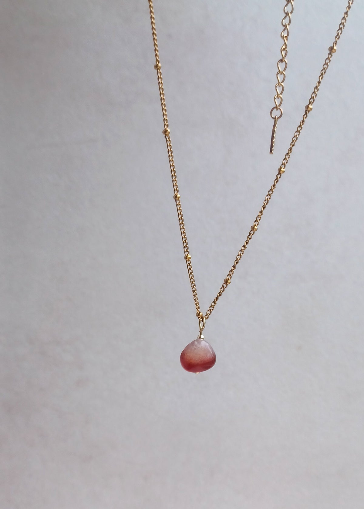Ambre | Carneool | Ketting met hanger
