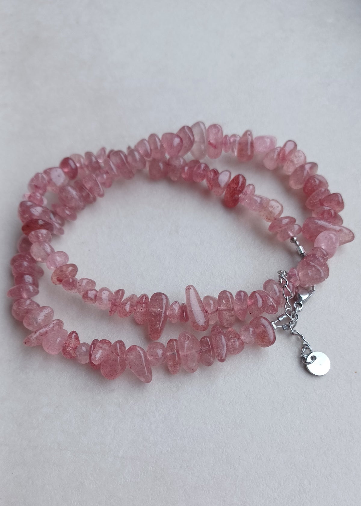 Violet | Aardbeienkwarts | Ketting