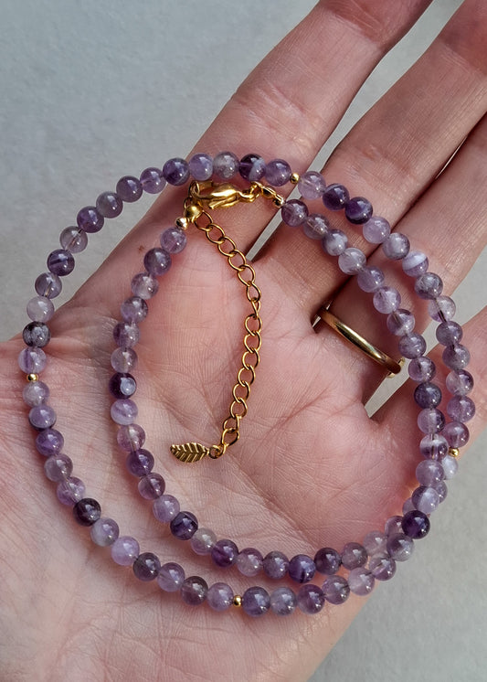 Violet | Amethist | Ketting