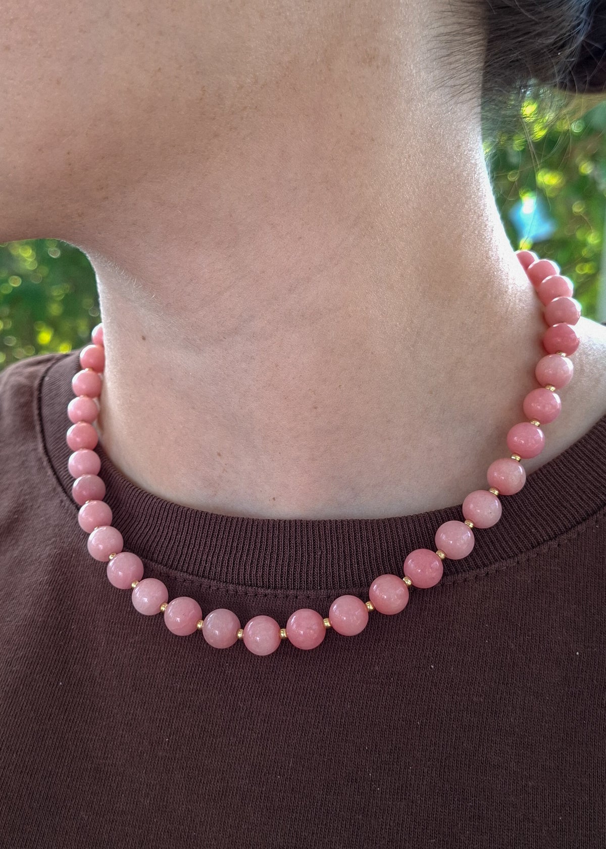 Violet | Chalsedoon | Ketting