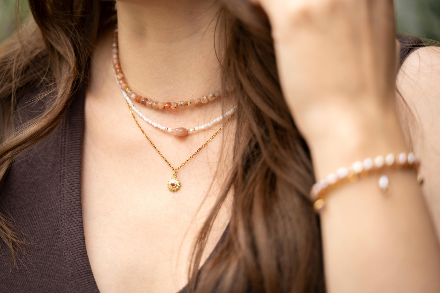 Ambre | Zonnesteen | Ketting