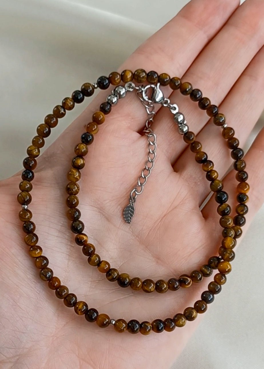Terra | Tijgeroog | Ketting