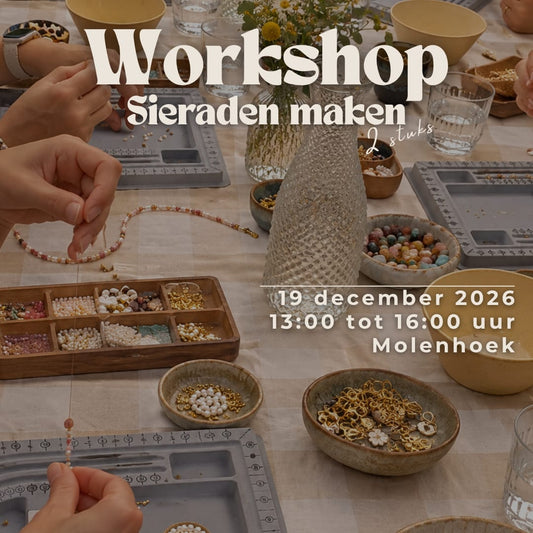Klets & Kraal - Workshop sieraden maken 19 december