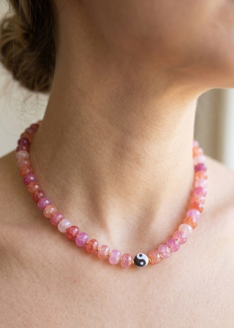 Violet | Yin Yang | Ketting
