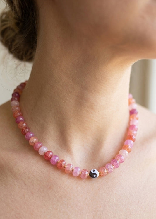 Violet | Yin Yang | Ketting