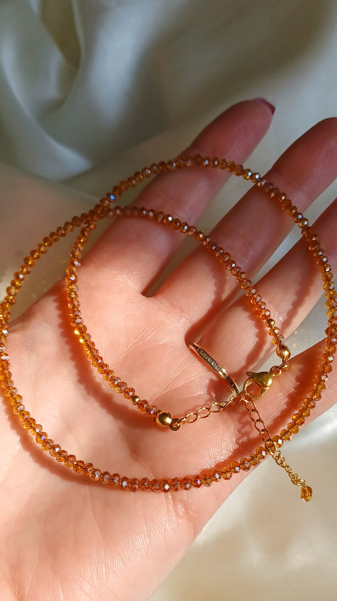 Ambre | Facet | Halsketting