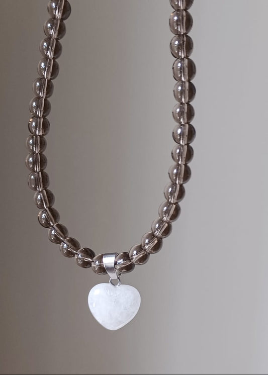Noir | Bergkristal | Ketting