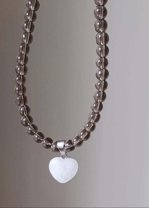 Noir | Bergkristal | Ketting