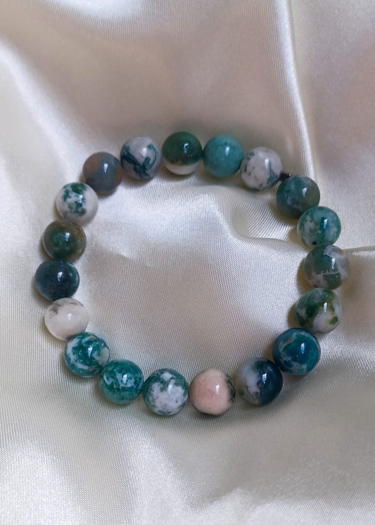 Jardin | Boom agaat | Armband heren