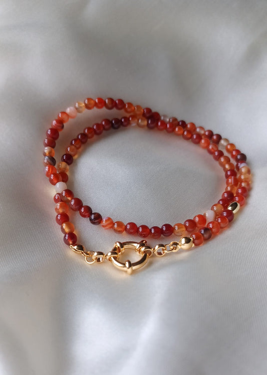 Ambre | Carneool | Halsketting