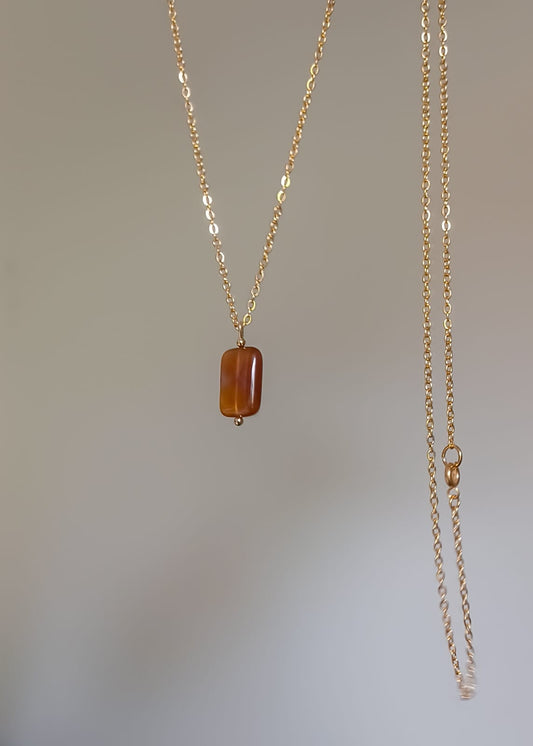 Ambre | Carneool | Ketting