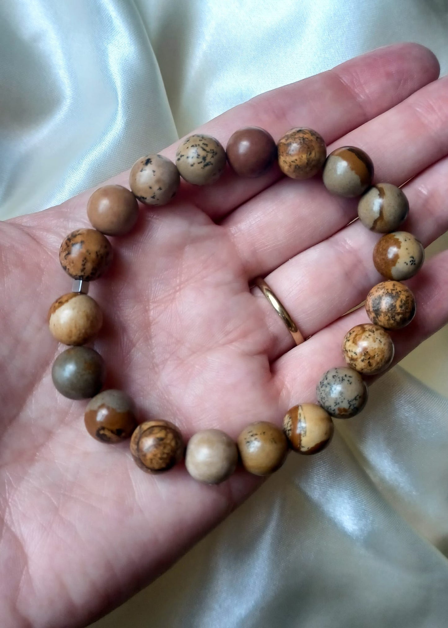 Terra | Picture Jaspis | Armband heren