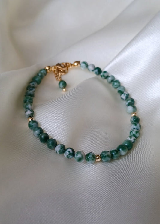 Jardin | Tree Agate | Armband